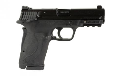 Smith & Wesson M&P 380 SHIELD EZ M2.0, Internal Hammer Fired, Semi-automatic Pistol, Polymer Frame Pistol, Micro-Compact, 380ACP, 3.675" Barrel, Armornite Finish, Black, 3-Dot Sights, Manual Thumb Safety, 8 Rounds, 2 Magazines, Plano X2 Range Bag 13939