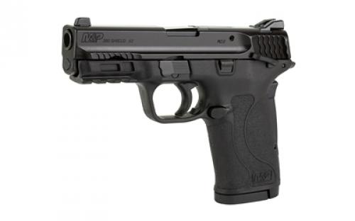 Smith & Wesson M&P 380 SHIELD EZ M2.0, Internal Hammer Fired, Semi-automatic Pistol, Polymer Frame Pistol, Micro-Compact, 380ACP, 3.675" Barrel, Armornite Finish, Black, 3-Dot Sights, Manual Thumb Safety, 8 Rounds, 2 Magazines, Plano X2 Range Bag 13939