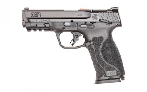 Smith & Wesson M&P9 M2.0 Full Size, Semi-automatic Striker Fired Pistol, 9MM, 4.25 Stainless Steel Barrel, Black Armornite Finish, Interchangeable Palmswell Grip Inserts, White Dot Sights, Manual Thumb Safety, 10 Rounds, 2 Magazines, Loaded Chamber Indicator, California Compliant 14033