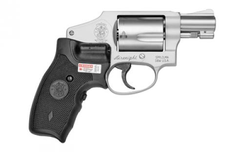 Smith & Wesson Model 642, Double Action Only, Metal Frame Revolver, J-Frame, 38 Special +P, 1.88" Barrel, Alloy, Matte Finish, Silver, Fixed Sights, 5 Rounds, Crimson Trace Laser Grips, No Internal Lock 150972