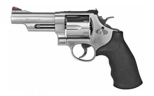 Smith & Wesson Model 629, Double/Single Action, Metal Frame Revolver, N-Frame, 44 Magnum, 4.13 Barrel, Stainless Steel, Satin Finish, Silver, Adjustable Sights, Rubber Grips, 6 Rounds, BLEM (Tool Marks on Barrel) 163603