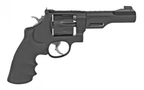 Smith & Wesson Model 327, Performance Center, Double Action, Metal Frame Revolver, N-Frame, 357 Magnum, 5" Barrel, Scandium, Matte Finish, Black, Rubber Grips, Adjustable Sights, 8 Rounds, Performance Center Tuned Action 170269
