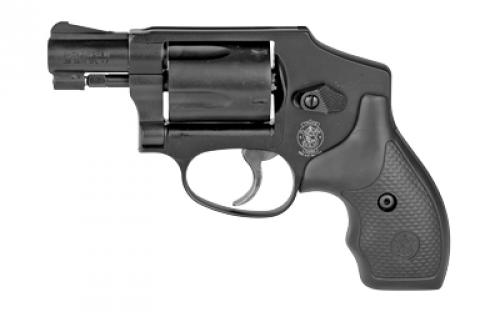 Smith & Wesson Model 442, Performance Center, Double Action Only, Metal Frame Revolver, J-Frame, 38 Special, 1.875 Barrel, Aluminum Alloy, Matte Finish, Black, Rubber Grips, Fixed Sights, 5 Rounds, Moon Clip, BLEM (Scoring on Cylinder) 178041