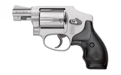 Smith & Wesson Model 642, Pro Series, Double Action Only, Metal Frame Revolver, J-Frame, 38 Special +P, 1.88 Barrel, Aluminum Alloy, Matte Finish, Silver, Rubber Grips, Fixed Sights, 5 Rounds, Moon Clip 178042