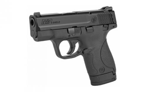 Smith & Wesson M&P Shield, California Compliant, Striker Fired, Semi-automatic, Polymer Frame Pistol, Manual Thumb Safety, Micro-Compact, 9MM, 3.1" Barrel, Armornite Finish, Black, 2 Magazines, (1) 7-Round and (1) 8-Round 187021