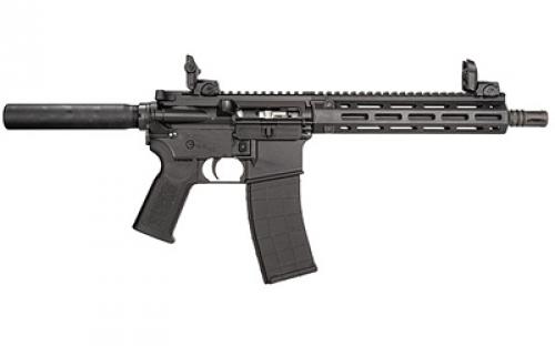 Tippmann Arms Company M4-22 Pro, Semi-Automatic Pistol, AR, 22 LR, 11" Barrel, Composite MLOK Handguard, Matte Finish, Black, Pistol Tube, Front/Rear Flip Sights, 1 Magazine, 25 Rounds A101030