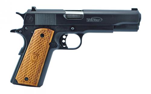 American Classic Government 1911, Single Action Only, Semi-automatic, Metal Frame Pistol, Full Size, 38 Super, 5 Barrel, Steel, Blued Finish, Black, Fixed Sights, Manual Thumb Safety, 9 Rounds, 1 Magazine 85607