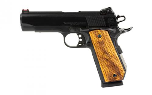 American Classic Bobcut, Semi-automatic, 1911, Commander, 45ACP, 4.25 Barrel, Blued Finish, Black, Wood Grips, Novak-Style Sights, 1 Magazine, 8Rd 85643