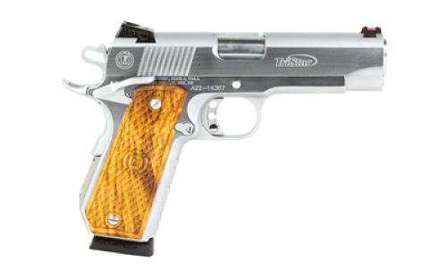 American Classic Bobcut, Semi-automatic, 1911, Commander, 45ACP, 4.25" Barrel, Chrome Finish, Wood Grips, Novak-Style Sights, 1 Magazine, 8Rd 85644