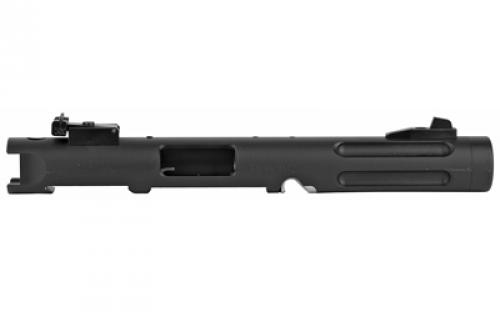 Tactical Solutions Pac-Lite IV, 4.5" Threaded and Fluted Barrel, For Ruger Mark IV and Mark IV 22/45 Series Pistols, Matte Black Finish PLIV45TEMBRF
