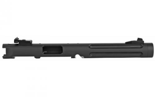 Tactical Solutions Pac-Lite IV, 6" Threaded and Fluted Barrel, For Ruger Mark IV and Mark IV 22/45 Series Pistols, Matte Black Finish PLIV6TEMBRF