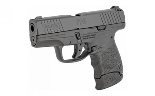 Walther PPS M2, Striker Fired, Semi-automatic, Polymer Frame Pistol, 9MM, 3.2" Barrel, 1:10 Twist, Black, 3 Dot Sights, 2 Magazines, (1) 6-Round and (1) 7-Round Magazine 2805961