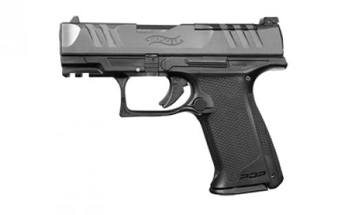 Walther PDP F-Series, Striker Fired, Semi-automatic, Polymer Frame Pistol, Compact, 9MM, 3.5 Barrel, Matte Finish, Adjustable Rear Sight, Optics Ready, 10 Rounds, 2 Magazines 2871823
