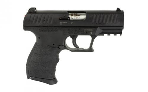 Walther CCP M2+, Striker Fired, Semi-automatic, Polymer Frame Pistol, Compact, 9MM, 3.54", Black, Manual Safety, 3 Dot Sights, 8 Rounds, 2 Magazines 5083500