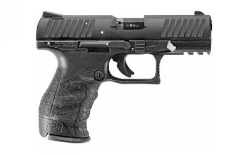 Walther PPQ M2, Striker Fired, Semi-automatic, Polymer Frame Pistol, Full Size, 22LR, 4" Barrel, Black, Fixed Sights, 12 Rounds, 2 Magazines 5100300