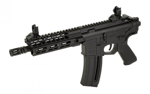 Hammerli Arms Tac R1 C, Semi-automatic Pistol, 22 LR, 9" Threaded Barrel, 1/2-28", A2 Flash Hider, Anodized Finish, Black, M-LOK Free Float Handguard, Front/Rear Flip Up Iron Sights, 20 Rounds, 1 Magazine 5760507
