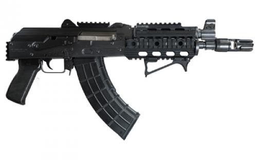 Zastava ZPAP92, Semi-automatic Pistol, AK, 7.62X39, 10" Barrel, Night Brake, Matte Finish, Black, Polymer Grip, 30 Rounds, 1 Magazine, Right Hand ZP92762PATM
