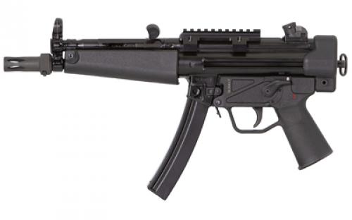 Zenith Firearms ZF-5 Premium Package, Semi-automatic, 9MM, 8.9 CHF Threaded/Trilug Barrel, 1/2X28, Matte Finish, Black, Polymer Grip, Ambidextrous Safety, Adjustable Sights, 3 Magazines, 30 Rounds, Custom 2-Point Sling, Picatinny Optics Rail, High Quality Carrying Case, Manual, BLEM (Damaged Case) ZF50000009BK