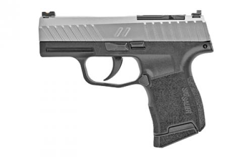 ZEV Technologies Z365 Octane Gun Mod, Striker Fired, Semi-automatic, Polymer Frame Pistol, Sub-Compact, 9MM, 3.1 Barrel, Titanium Gray, Fiber Optic Sights, 10 Rounds, 2 Magazines, RMSC Optic Cut GM-Z365-OCT-RMSC-GRY-UT
