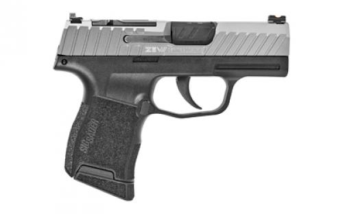 ZEV Technologies Z365 Octane Gun Mod, Striker Fired, Semi-automatic, Polymer Frame Pistol, Sub-Compact, 9MM, 3.1" Barrel, Titanium Gray, Fiber Optic Sights, 10 Rounds, 2 Magazines, RMSC Optic Cut GM-Z365-OCT-RMSC-GRY-UT