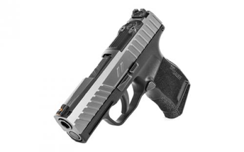 ZEV Technologies Z365 Octane Gun Mod, Striker Fired, Semi-automatic, Polymer Frame Pistol, Sub-Compact, 9MM, 3.1" Barrel, Titanium Gray, Fiber Optic Sights, 10 Rounds, 2 Magazines, RMSC Optic Cut GM-Z365-OCT-RMSC-GRY-UT