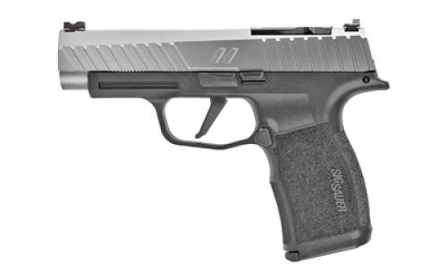 ZEV Technologies Z365XL Octane, Striker Fired, Semi-automatic, Polymer Frame Pistol, Compact, 9MM, 3.7 Barrel, Titanium Gray, Fiber Optic Sights, 12 Rounds, RMSC Optic Cut GM-Z365XL-OCT-RMSC-GRY-UT