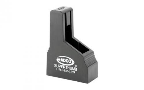 ADCO Mag Loader, Fits Single Stack380ACP Magazines, Fits Bersa Thunder, beretta 85/Pico, Ruger LCP, Sig 238, Walther PPK, Black ST6