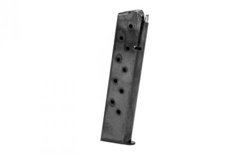 Mecgar Magazine, 45ACP, 10 Rounds, Fits 1911, Blued Finish MGCG4510B