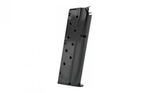 Mecgar Pistol Magazine, 9MM, 9 Rounds, Fits 1911 Pistols, Steel, Blued Finish MGCGOV9LB