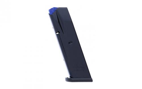 CZ Magazine, 9MM, 10 Rounds, Fits CZ 75 Full Size, Black 11132