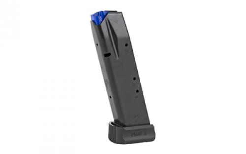 CZ Magazine, 9MM, 19 Rounds, Fits CZ75 SP-01, Blued Finish, 9MM ONLY (magazine body is marked 9mm/.40 on opposing sides) 11159