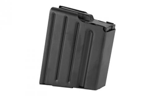DURAMAG DURAMAG, DuraMag SS, Magazine, 308 Winchester/6.5 Creedmor, 10 Rounds, Fits SR25/DPMS Pattern AR-10 Rifles, Stainless, AGF Follower, Black 1008041185CPD