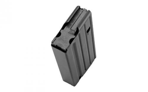 DURAMAG Magazine, 308 Winchester, 20 Rounds, Fits 308 AR Rifles/SR25, Black Anti-Tilt AGF Follower, Stainless Steel, Black 2008041185CPD