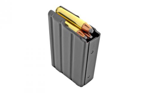 DURAMAG Magazine, 350 Legend, 5 Rounds, Fits AR Rifles, Stainless Steel, Orange AGF Follower, Black 5X35041178CPD