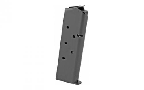 Ed Brown Magazine, 45ACP, 7 Rounds, Fits 1911, Includes 1 Thick and 1 Thin Base Pad, Black Nitride Finish 847-BN