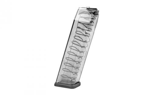 Elite Tactical Systems Group Elite Tactical Systems Group, Magazine, 10MM, 20 Rounds, Fits Glock 20/29/40, All Generations, Polymer, Clear GLK-20-20