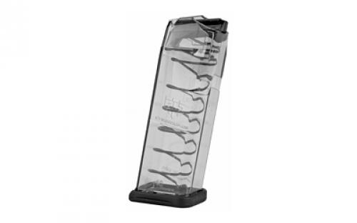 Elite Tactical Systems Group Elite Tactical Systems Group, Magazine, 40S&W, 13 Rounds, Fits Glock 23/27, All Generations, Polymer, Clear GLK-23
