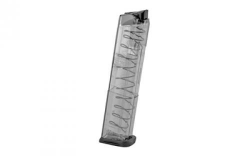 Elite Tactical Systems Group Elite Tactical Systems Group, Magazine, 380ACP, 12 Rounds, Fits Glock 42, All Generations, Polymer, Clear GLK-42-12