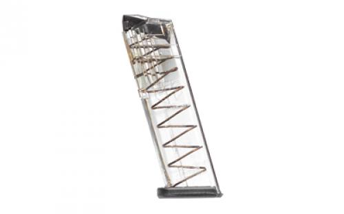 Elite Tactical Systems Group Elite Tactical Systems Group, Magazine, 9MM, 15 Rounds, Fits Sig Sauer P320, Polymer, Clear SG9-320-15