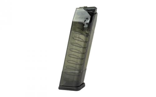 Elite Tactical Systems Group Magazine, 45 ACP, 18 Rounds, For Glock 21/30/41, Carbon Smoke SMK-GLK-21-18