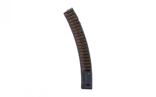 Elite Tactical Systems Group Magazine, 9MM, 40 Rounds, Fits HK MP5, Carbon Smoke SMK-HKMP5-40