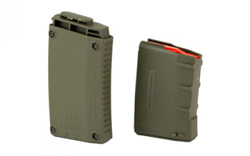 Hera USA Magazine, H3L, 223REM/556NATO, 10 Rounds, Fits AR-15,  Polymer, Olive Drab Green 13-10OD
