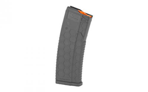 HEXMAG Magazine, Series 2, 223 Remington/556NATO, 30 Rounds, Fits AR Rifles, Polymer, Gray HX30-AR15S2-GRY
