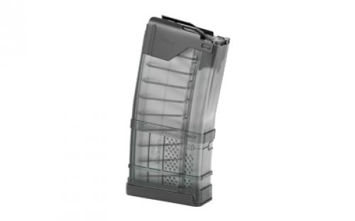 Lancer Magazine, L5 Advanced Warfighter, 223 Remington/556NATO, Fits AR Rifles, 20 Rounds, Translucent Smoke 999-000-2320-02