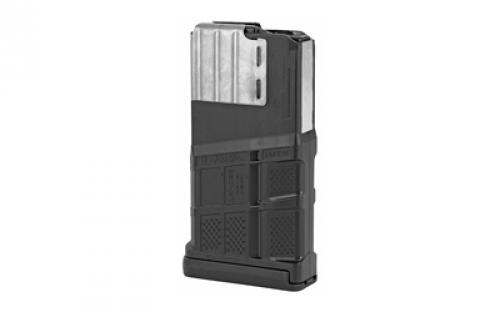 Lancer Magazine, L7 Advanced Warfighter, 308 Winchester/7.62 NATO/6.5 Creedmoor, 20 Rounds, Fits AR10 Rifles, Black L7-20-BLK