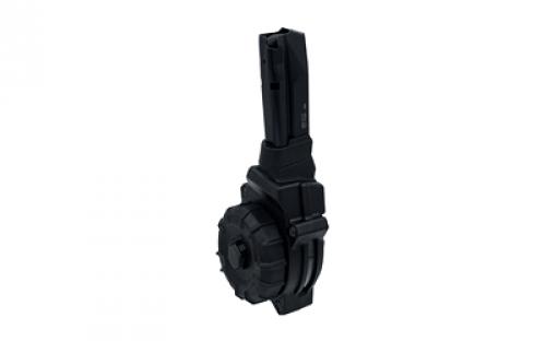 ProMag Drum Magazine, .380ACP, 30 Rounds, Fits Sig P365 380ACP, Polymer Construction, Black DRM-A107