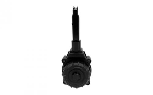 ProMag Magazine, 9MM, 50 Round Drum, Fits S&W CSX, Polymer, Black DRM-A83