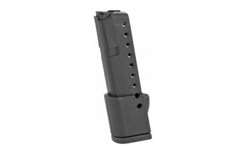 ProMag Magazine, 380 ACP, 10 Rounds, Fits Glock 42, Polymer, Black GLK-11