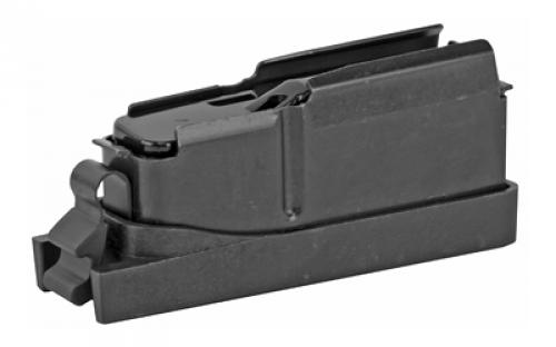Remington Long Action Magazine, 4 Rounds, .30-06/.270/35 Whelen, Fits Remington Model 783, Steel, Black R19523