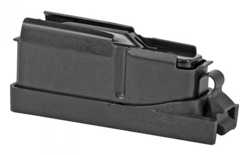 Remington Long Action Magazine, 4 Rounds, .30-06/.270/35 Whelen, Fits Remington Model 783, Steel, Black R19523